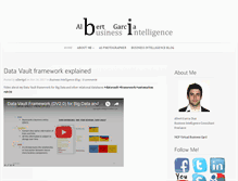 Tablet Screenshot of businessintelligence-solutions.com